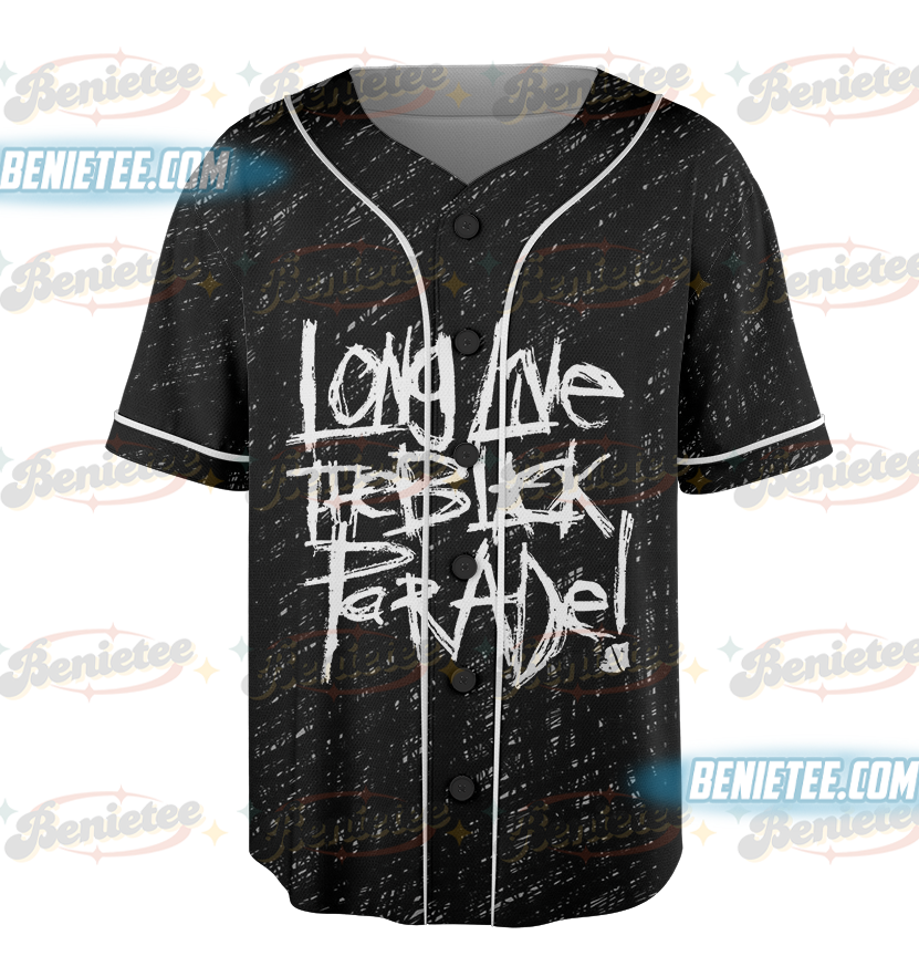 My Chemical Romance Baseball Jersey, The Black Parade Is Dead, Emo Punk Quote Tee, MCR Inspired Shirt, MCR Concert shirt - Image 2