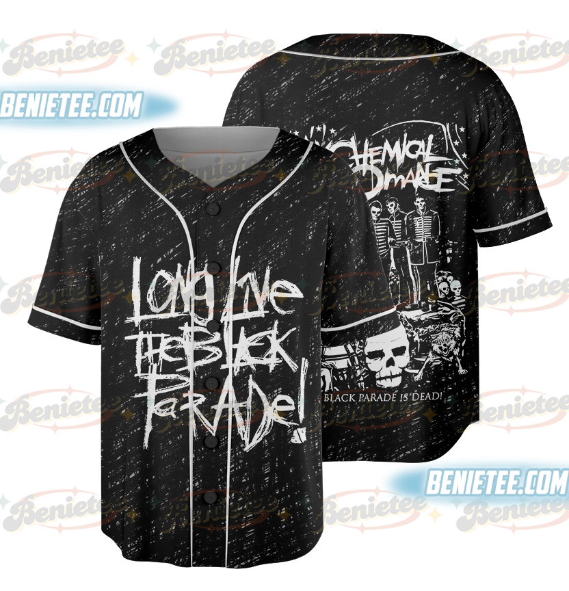 My Chemical Romance Baseball Jersey, The Black Parade Is Dead, Emo Punk Quote Tee, MCR Inspired Shirt, MCR Concert shirt