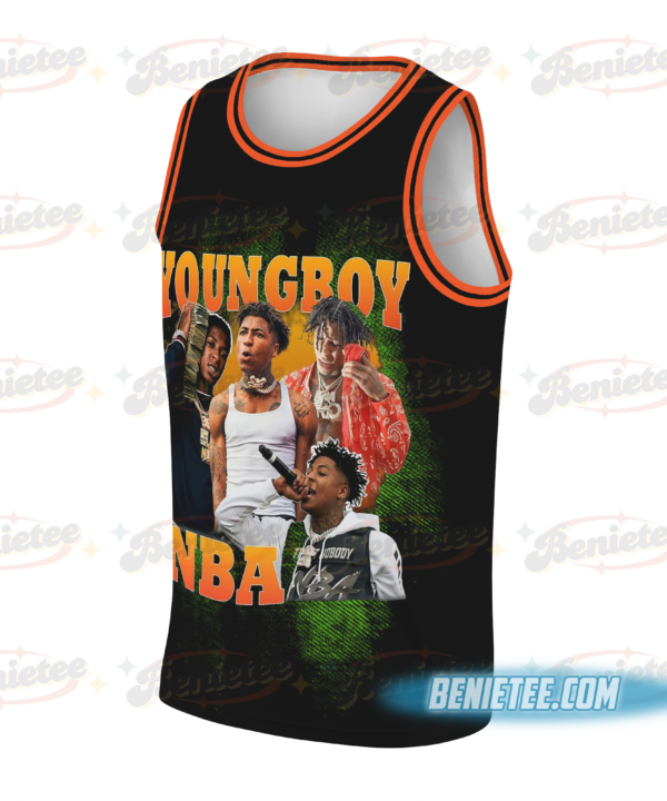 Alternative view of Limited NBA Youngboy Never Broke Again Jersey
