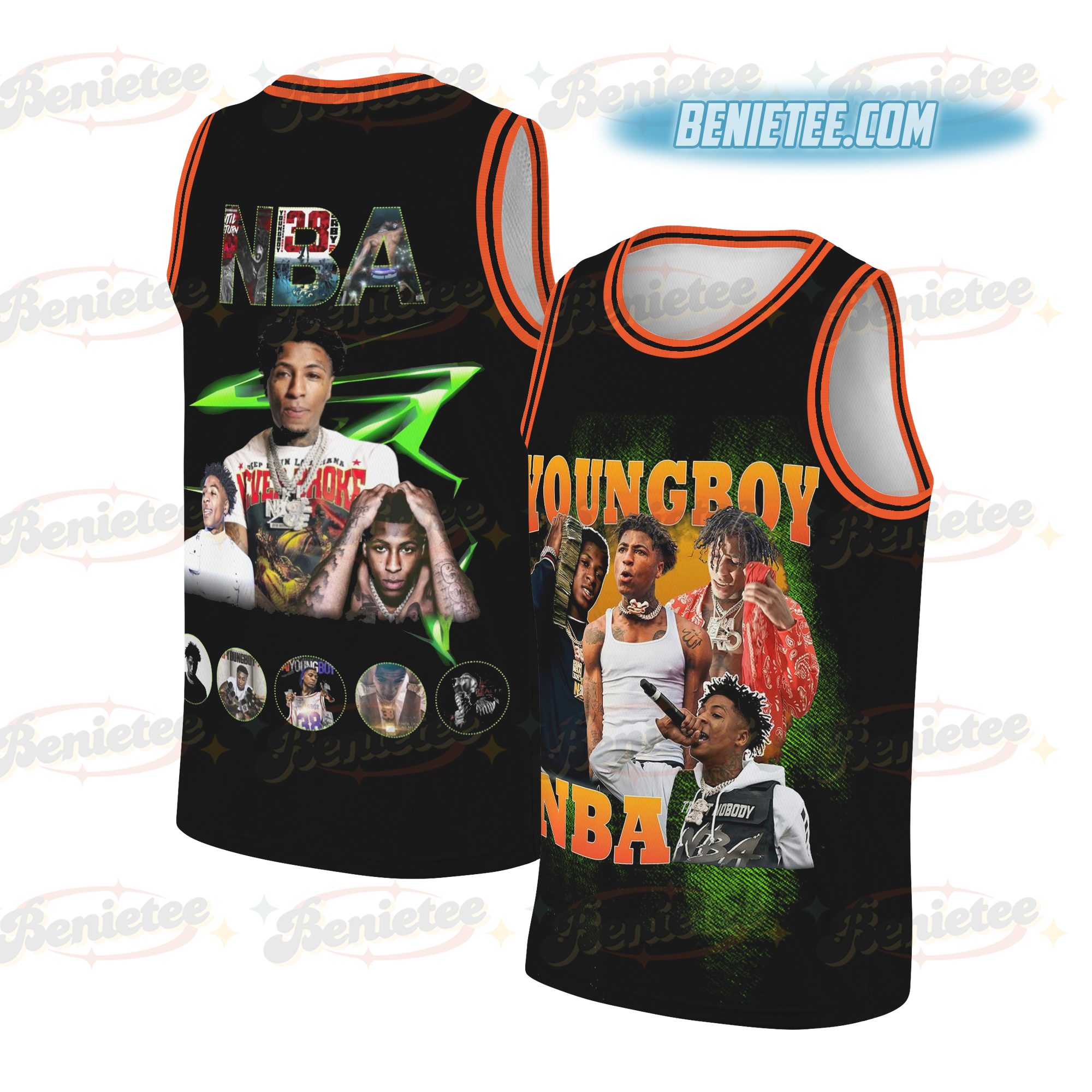 Limited NBA Youngboy Never Broke Again Jersey