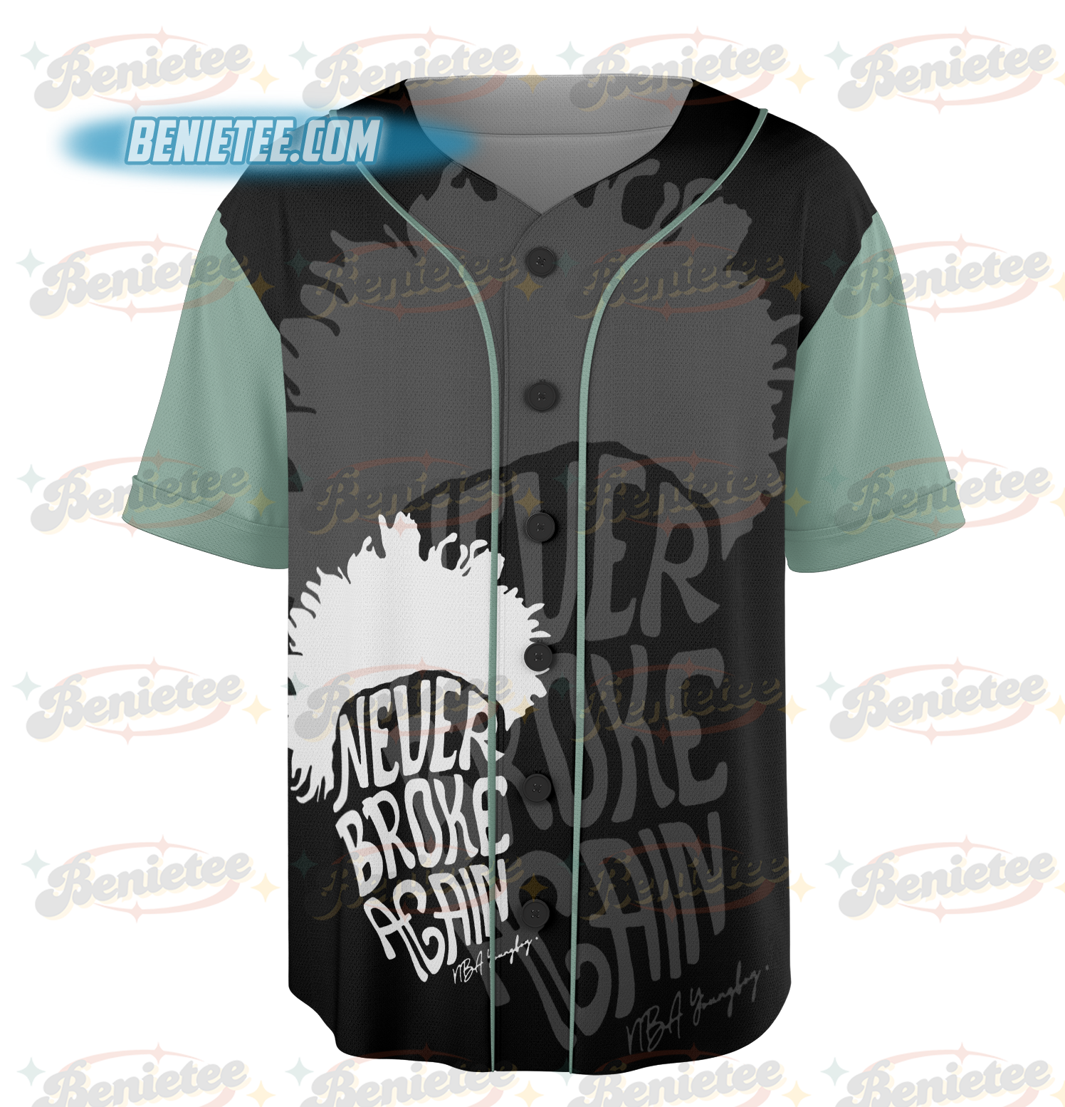 Vintage Youngboy Masa Tour Baseball Jersey - Image 2