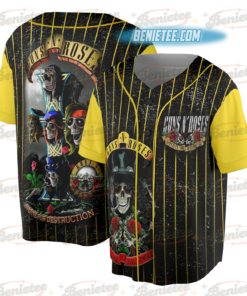 Vintage Rocker Jersey, Guns N' Roses Appetite for Destruction Jersey