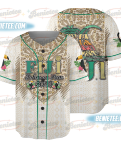 Personalized Fiji Vacation Baseball Jersey, Christmas in Fiji Jersey