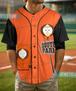 Alternative view of Vintage 1998 South Park baseball Jersey, Vintage Animated TV Show Jersey Shirt