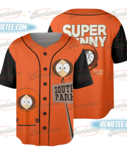 Vintage 1998 South Park baseball Jersey, Vintage Animated TV Show Jersey Shirt