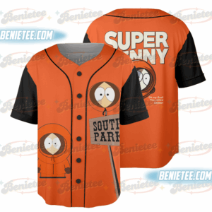 Vintage 1998 South Park baseball Jersey, Vintage Animated TV Show Jersey Shirt