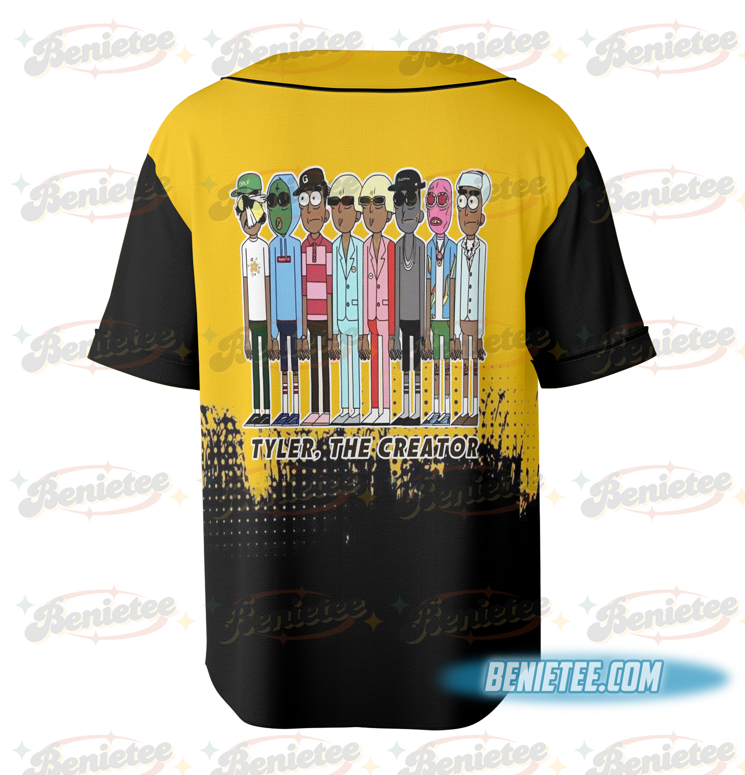 Novelty Tyler the Creator Meme Baseball Jersey - Image 4