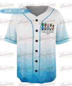 Alternative view of Tyler, the Creator Tour Album Baseball Jersey