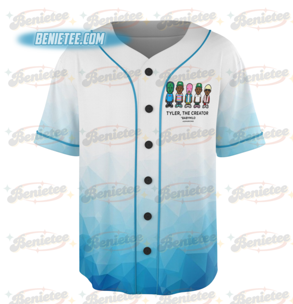 Alternative view of Tyler, the Creator Tour Album Baseball Jersey