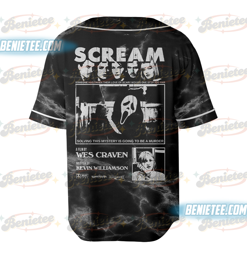 Myers Munch Baseball Jersey, Halloween Horror Cereal Jersey, Michael Mask Scary Movie Tee - Image 3