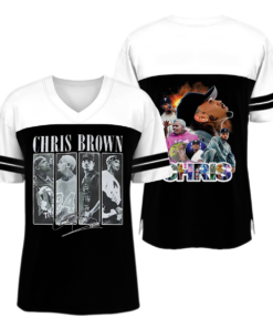 Chris Brown Football Jersey, Breezy Bowl Tour 2025 Football Jersey