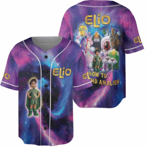 Disney Pixar Elio Jersey, Elio Olga Glordon Ambassador Tegmen Grigon Questa Helix Tee
