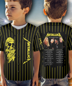 Alternative view of Metallica M72 World Tour 2025 Jersey, Vintage Metallica shirt