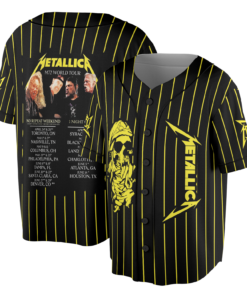 Metallica M72 World Tour 2025 Jersey, Vintage Metallica shirt