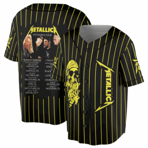 Metallica M72 World Tour 2025 Jersey, Vintage Metallica shirt