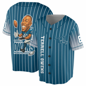 Terrell Owens Philadelphia Eagles Caricature T Shirt