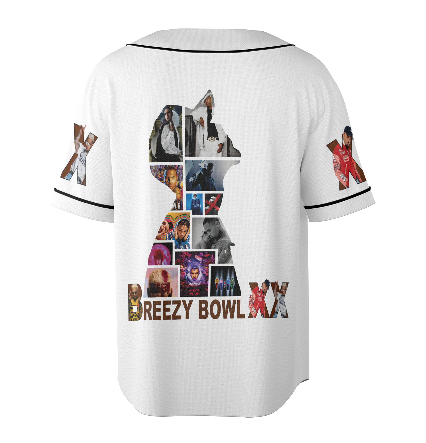 Chris Brown Breezy Bowl XX Jersey, Chris Brown 2025 Breezy Bowl Shirt - Image 4