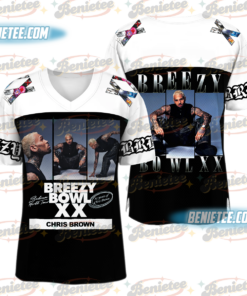 Breezy Bowl XX 2025 Football Jersey, Breezy Bowl Tour XX Jersey, Chris Brown Tour Shirt