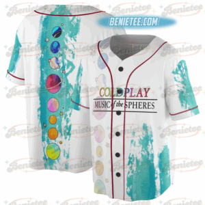Coldplay El Paso Texas Music Of The Spheres 2025 Tour Jersey