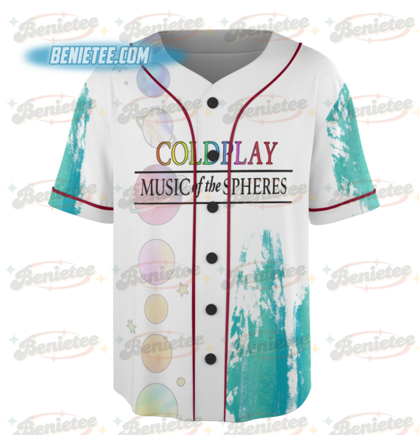 Alternative view of Coldplay El Paso Texas Music Of The Spheres 2025 Tour Jersey