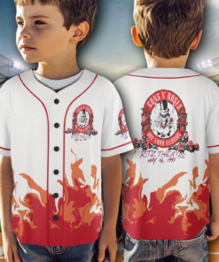 Alternative view of Official Guns N Roses 2025 European And Middle East Tour Jersey