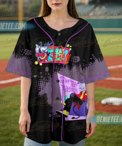 Alternative view of Tenna Deltarune ITS TV TIME Game Baseball Jersey
