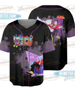 Tenna Deltarune ITS TV TIME Game Baseball Jersey