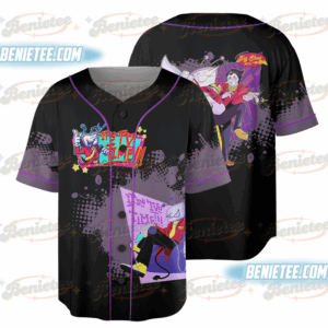 Tenna Deltarune ITS TV TIME Game Baseball Jersey
