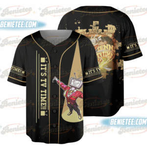 Deltarune Game Baseball Jersey, It’s TV Time Meme Jersey, Funny Tenna Fan Tee, DTG Video Game Shirt