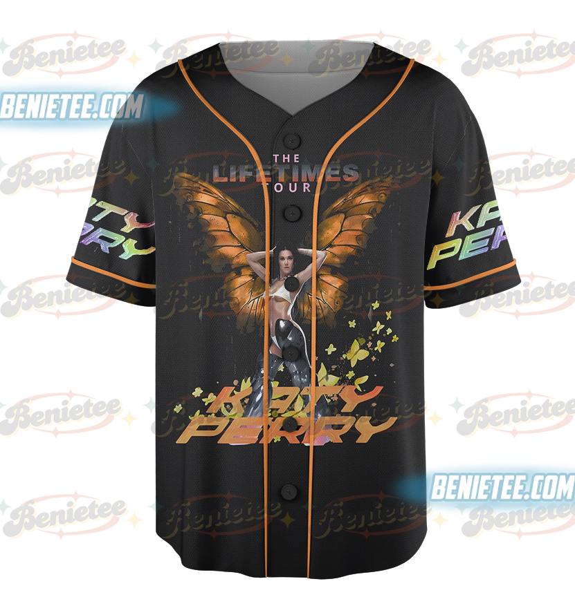 2025 Katy Perry The Lifetime Tour Baseball Jersey, Katy Perry Tee, Katy Perry Fan Gift, Katy Perry Merch - Image 5