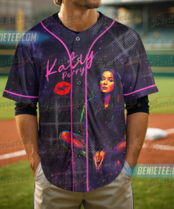 Alternative view of Katy Perry baseball Jersey, 2025 Katy Perry The Lifetime Tour Jersey, Katy Perry Fan Gift, Katy Perry Merch, Katy Perry Graphic Shirt
