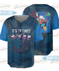Tenna: Its TV Time Baseball Jersey, Deltarune Inspired Tee, Deltarune Tenna Tshirt