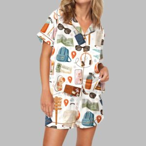 Vacation Pajama Set For Women