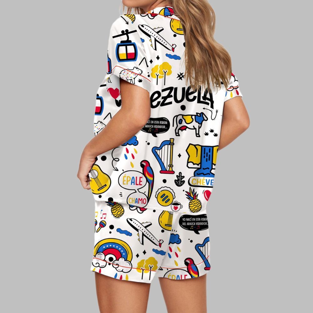 Venezuela Pajama Set For Women - Image 2