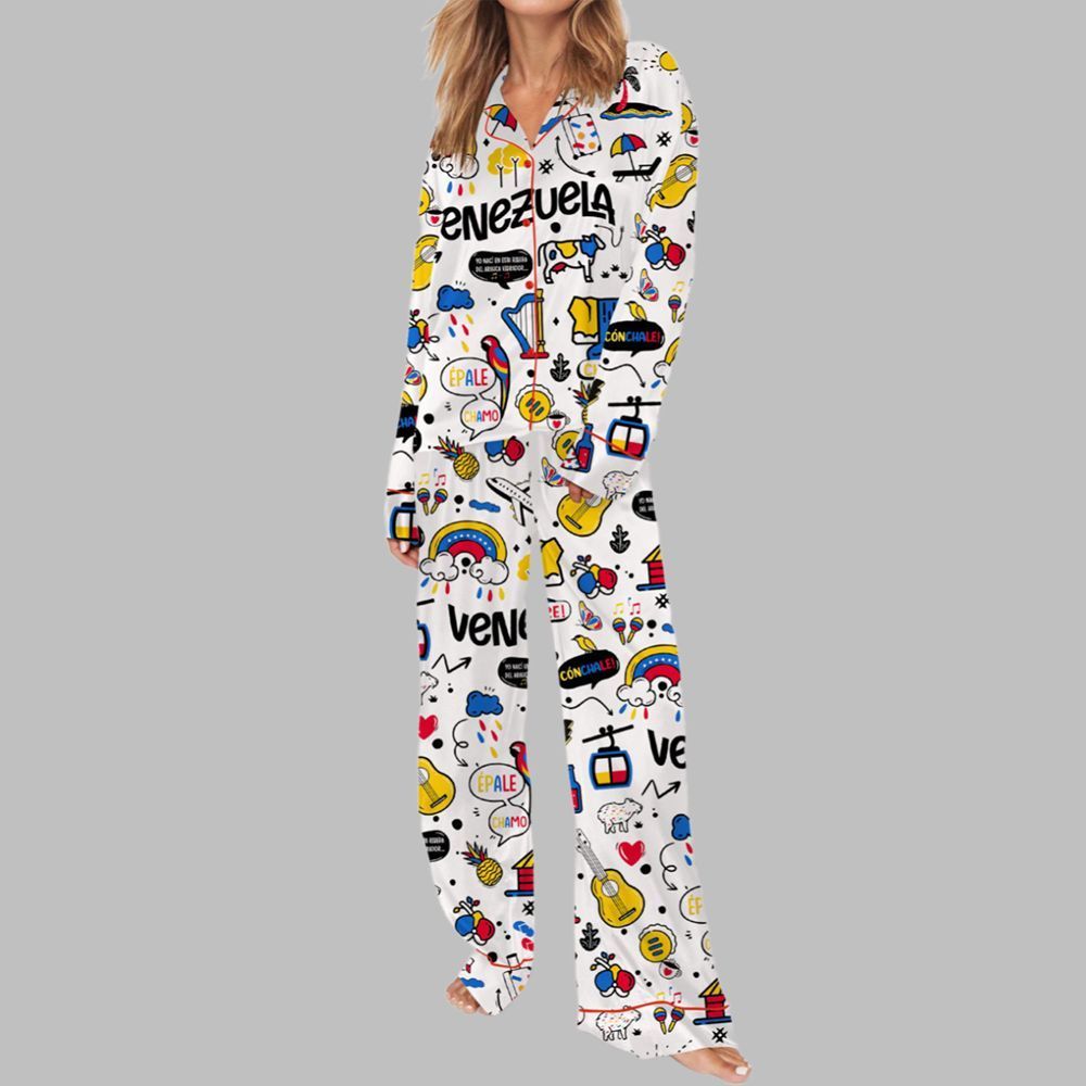 Venezuela Pajama Set For Women - Image 3