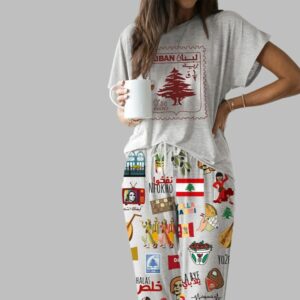 Very Lebanese Casual Pajama Set For Women