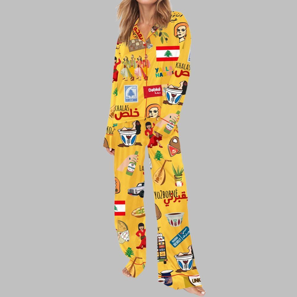 Very Lebanese Pajama Set For Women - Image 2