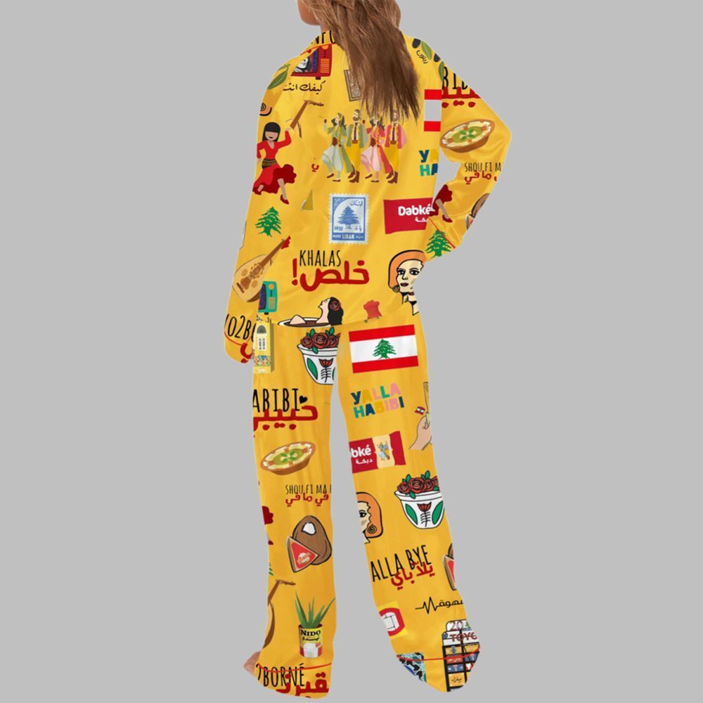 Very Lebanese Pajama Set For Women - Image 3