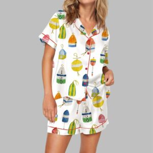 Vintage Buoys Pajama Set For Women
