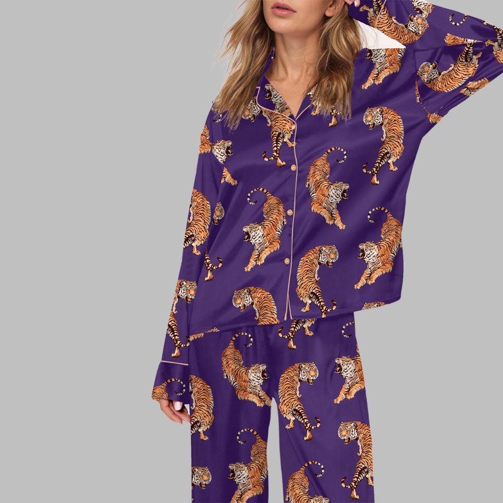 Vintage Tiger Pajama Set - Image 2