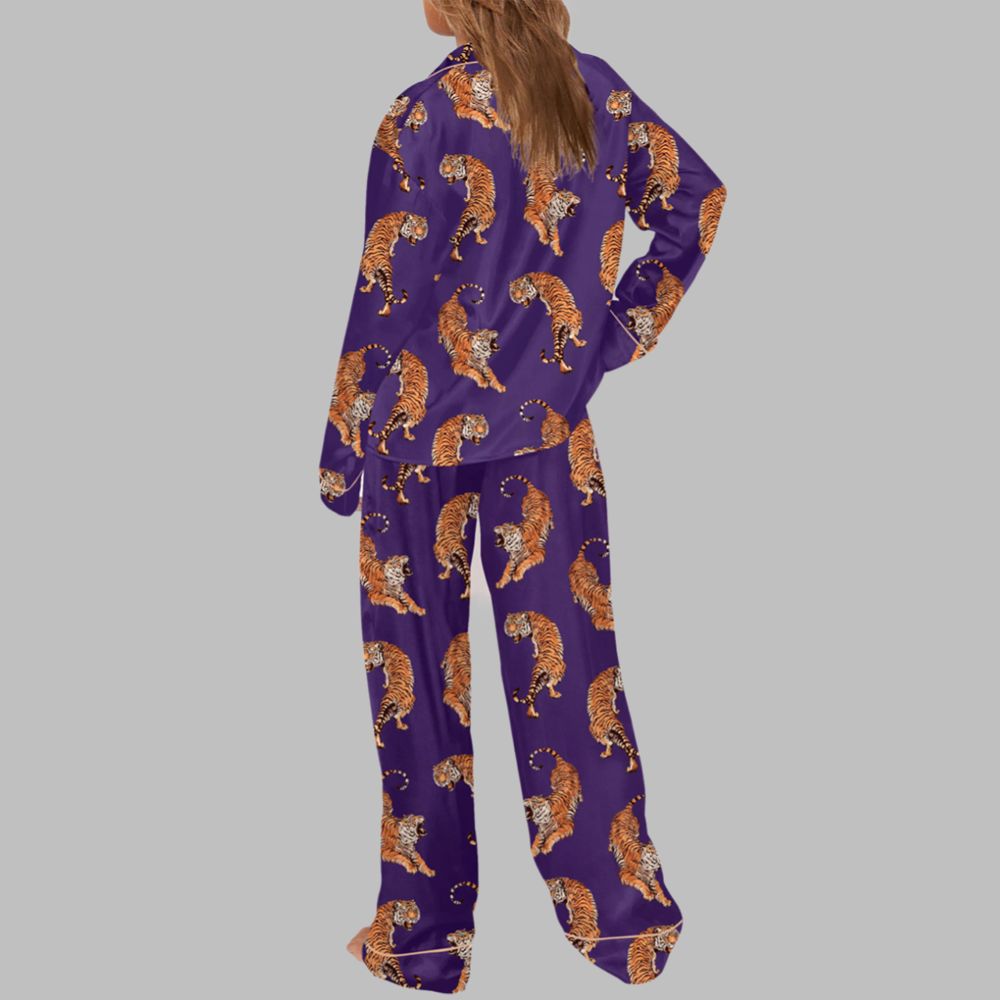 Vintage Tiger Pajama Set - Image 3