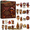 Virginia Tech Hokies Advent Calendar 2025, Christmas Countdown Advent Calendar Gift Box with 24 Acrylic Ornaments