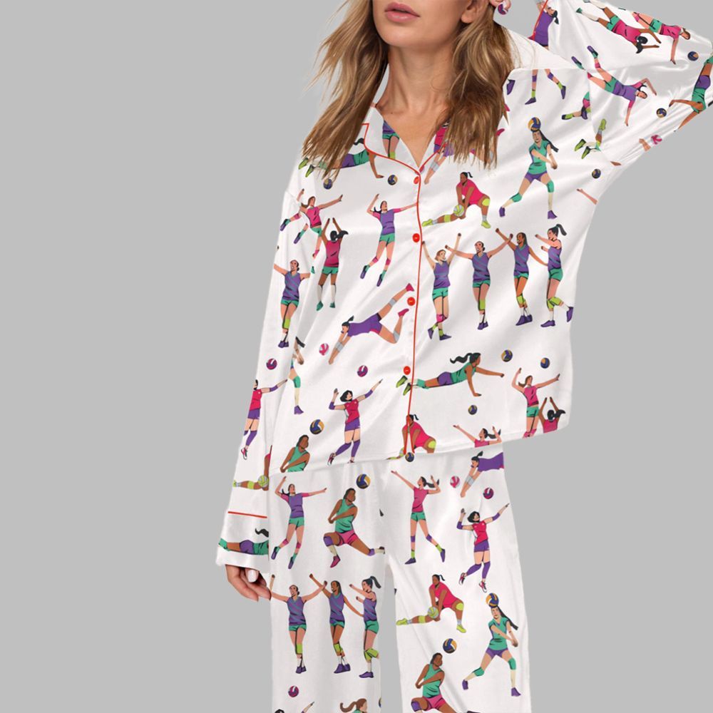 Volleyball Girl Pajama Set - Image 2
