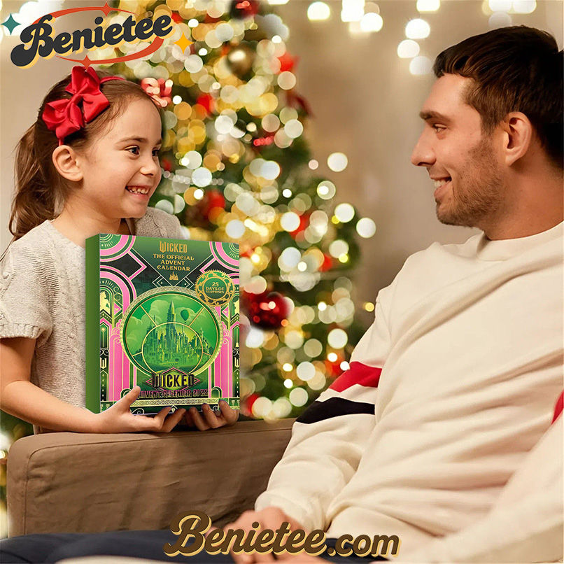 Wicked Premium Advent Calendar 2025 CHRISTMAS GIFT, CHRISTMAS IDEA, Christmas Countdown Advent Calendar Gift Box with 24 Acrylic Ornaments - Image 2