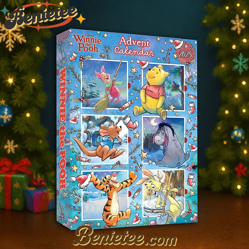 Winnie the Pooh & Pals Disney Premium Advent Calendar 2025 CHRISTMAS GIFT, CHRISTMAS IDEA, Christmas Countdown Advent Calendar Gift Box with 24 Acrylic Ornaments - Image 3