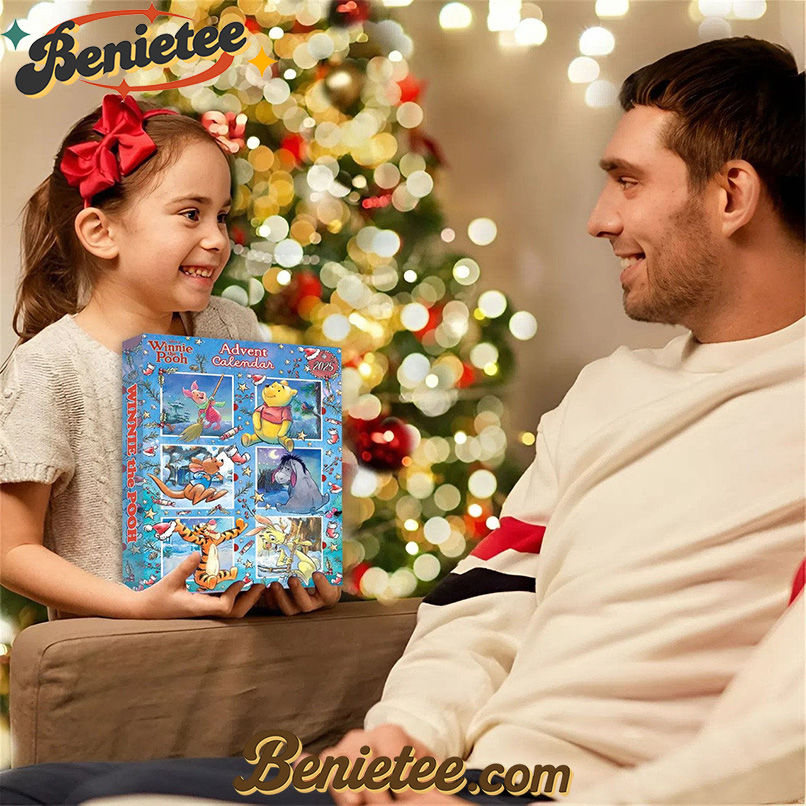 Winnie the Pooh & Pals Disney Premium Advent Calendar 2025 CHRISTMAS GIFT, CHRISTMAS IDEA, Christmas Countdown Advent Calendar Gift Box with 24 Acrylic Ornaments - Image 2