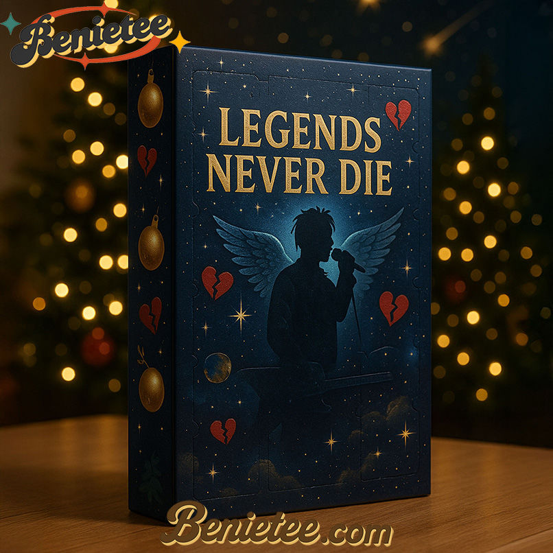 Legends Never Die Juice Wrld Premium Advent Calendar 2025 CHRISTMAS GIFT, CHRISTMAS IDEA, Christmas Countdown Advent Calendar Gift Box with 24 Acrylic Ornaments - Image 2