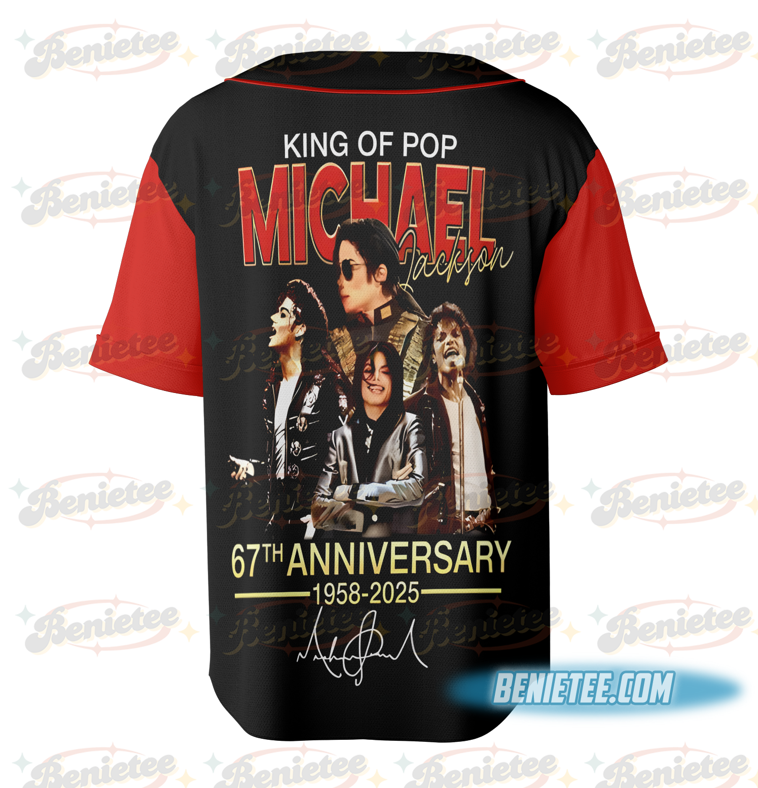 Premium Mich.ael Jack.son 1958-2025 The Man The Myth The Legend Jersey - Image 3