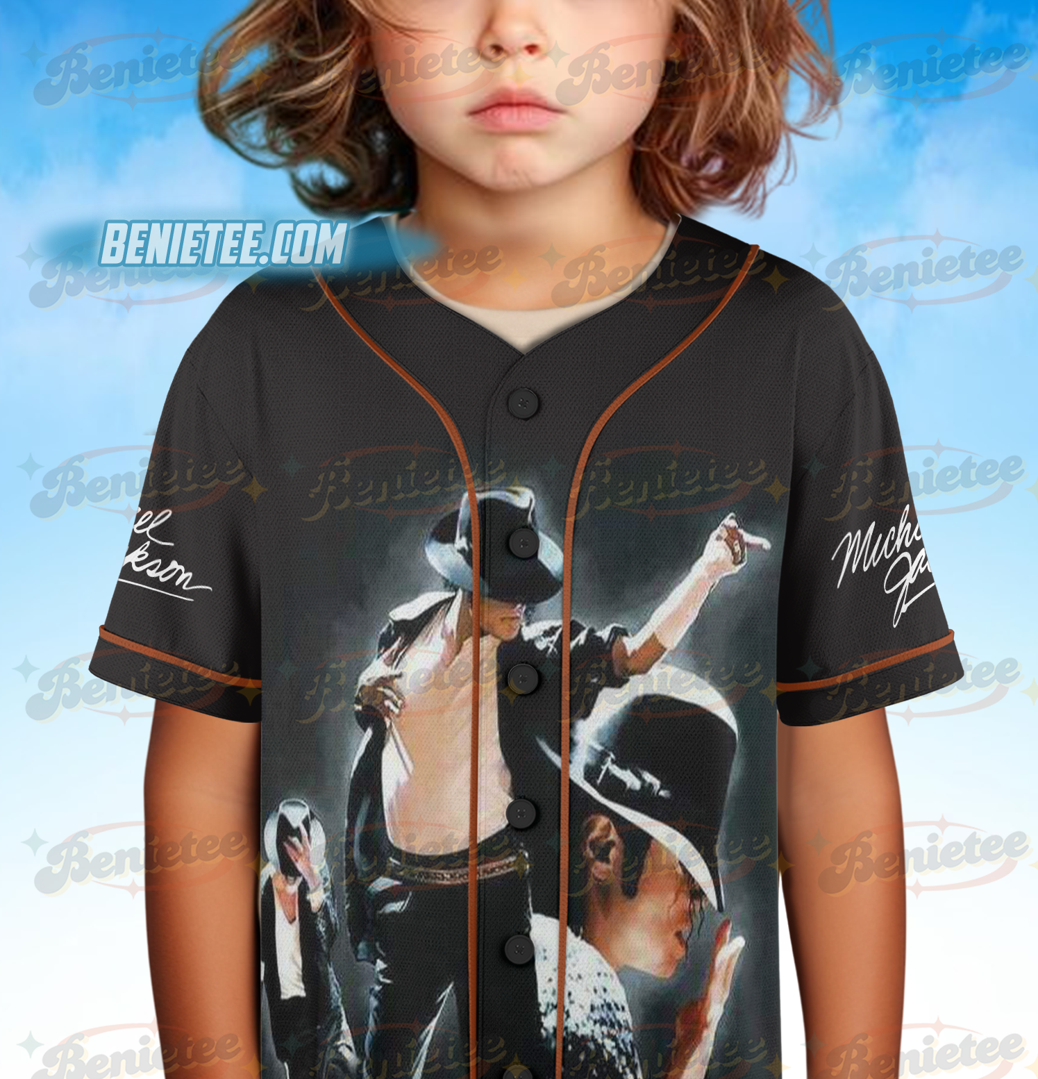 Good In Memory Of Mich.ael Jac.kson 1958-2025 The Man The Myth Jersey - Image 4