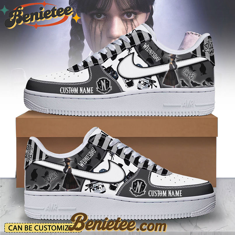 Wednesday x Halloween Air Low-Top Sneakers Shoes Ver 4 For Men And Women